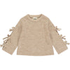 francis knit sweater in oatmeal
