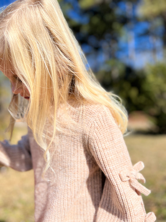 francis knit sweater in oatmeal