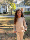 hazle top in oatmeal