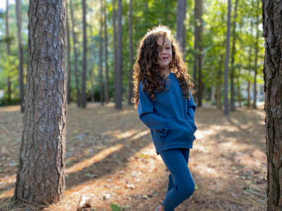 polly pants in teal