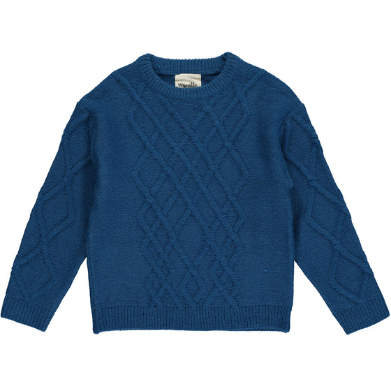 olivia sweater in peacock