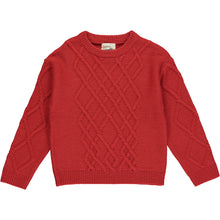  olivia sweater in rust