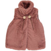 Margo vest in rose