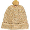 maddy knit hat in gold