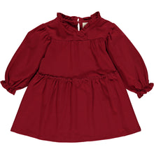  hunter dress in burgundy