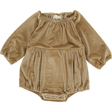 daisy velvet bubble in gold