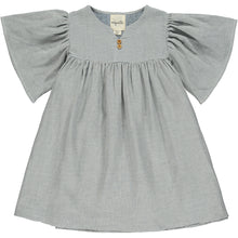  cora blouse in blue stripe