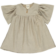  cora blouse in gold stripe