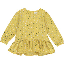  valerie blouse in gold flower