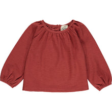 tati blouse in rust